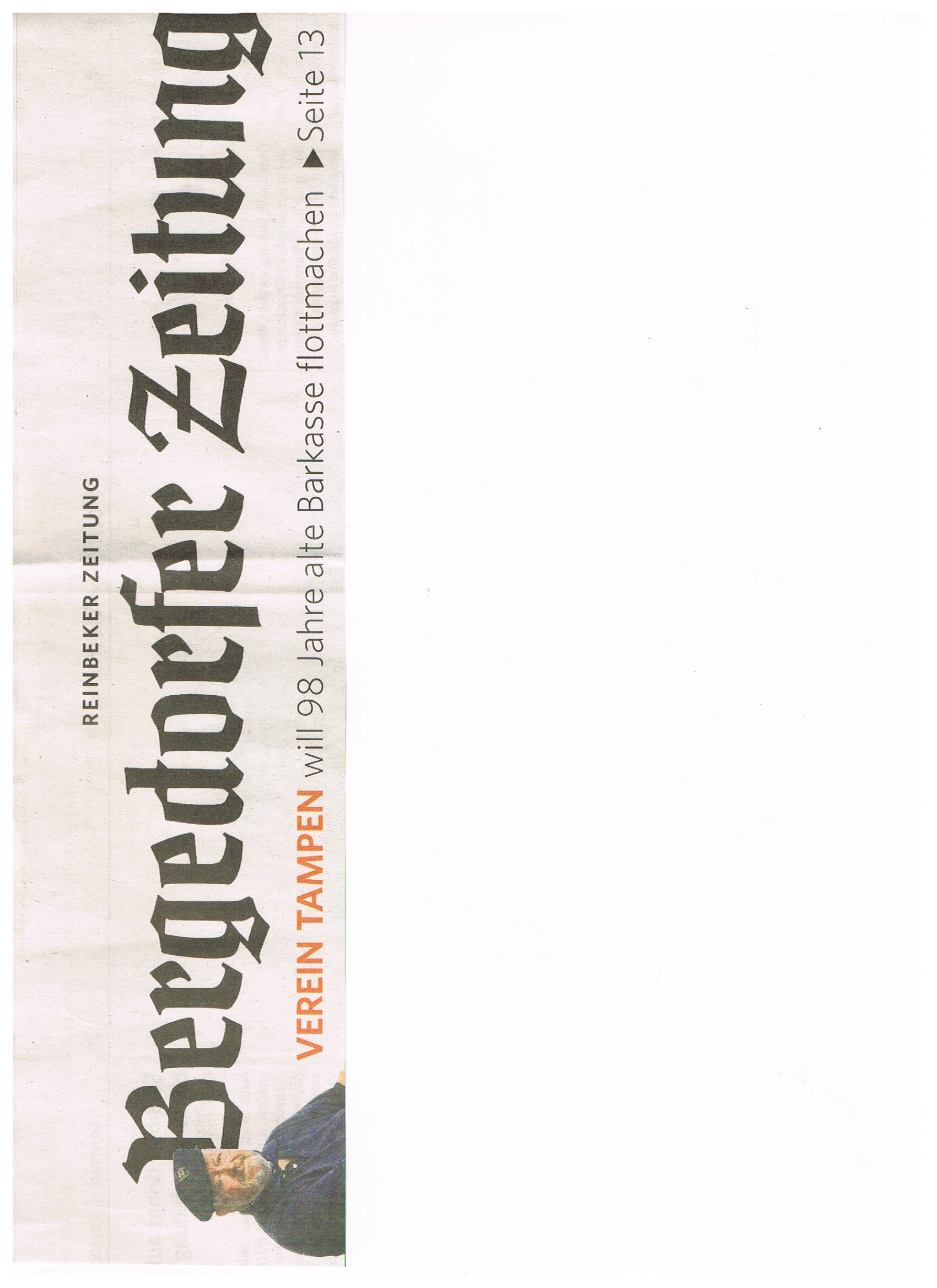 Bericht Bergedorfer Zeitung 1